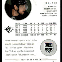 Anze Kopitar 2020 2021 SP Series Mint Card  #92