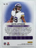 Justin Jefferson 2023 Panini Prestige Series Mint Card #193
