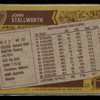 John Stallworth 1986 Topps Series Card #285