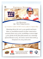Eli Manning 2009 Upper Deck Football Heroes Series Mint Card #44
