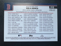 Boston Red Sox 2025 Topps Dub & Drench Foil Mint Card #312
