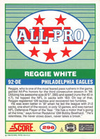 Reggie White 1989 Score All Pro Series Mint Card #296
