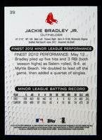 Jackie Bradley Jr. 2013 Topps Finest Series Mint Card #39
