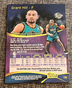 Grant Hill 1997 1998 Stadium Club First Day Issue Series Mint Card #145