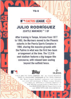 Julio Rodriguez 2025 Topps Cactus League Mint Card #TG-5
