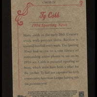 Ty Cobb 2011 Topps CMG Reprints Series Mint Card #CMGR-28