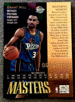 Grant Hill 1997 1998 Topps Finest Masters Refractor Series Mint Card #149 Only 1090 made
