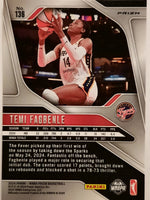Temi Fagbenle 2024 2025 Panini Prizm Blue Velocity WNBA Series Mint Card #136
