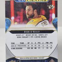 Ryan O'Reilly 2024 2025 Upper Deck Canvas Series Mint Card #C-34
