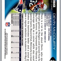 Devin McCourty 2010 Topps Series Mint Rookie Card #295