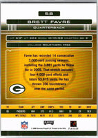 Brett Favre 2006 Playoff Absolute Series Mint Card #58
