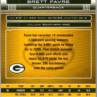 Brett Favre 2006 Playoff Absolute Series Mint Card #58