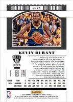 Kevin Durant  2019 2020 Panini Contenders Draft Picks Season Ticket Series Mint Card #28
