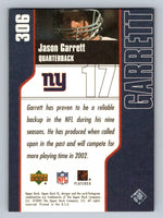 Jason Garrett 2002 Upper Deck XL Series Mint Card  #306
