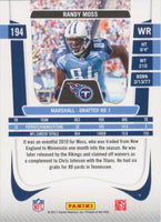 Randy Moss 2011 Panini Prestige Series Mint Card  #194
