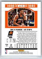 Deandre Ayton 2019 2020 Panini Contenders Draft Picks Season Ticket Series Mint Card #13
