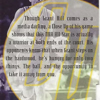 Grant Hill 1996 1997 Skybox Premium Close Ups Series Mint Card #2