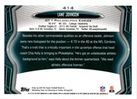 Lane Johnson 2013 Topps Mint Card #414
