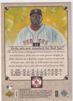 David Ortiz 2007 UD Masterpieces Series Mint Card #14
