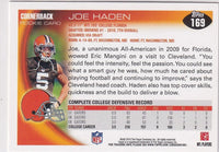 Joe Haden 2010 Topps Series Mint Rookie Card #169
