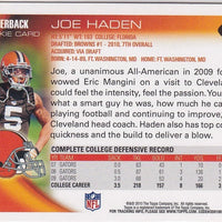 Joe Haden 2010 Topps Series Mint Rookie Card #169