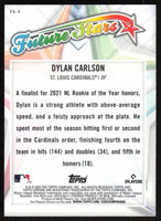 Dylan Carlson 2022 Topps Chrome Future Stars Series Mint Card #FS-4
