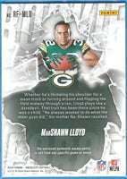 MarShawn Lloyd 2024 Panini Absolute Rookie Force Game Used Jersey Card #RF-MLD
