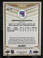 Brennan Othmann 2024 2025 O-Pee-Chee Glossy Series Card #OPC-37

