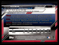 Freddie Freeman 2016 Bowman Series Mint Card #7
