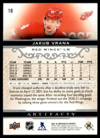 Jakub Vrana 2021 2022 Upper Deck Artifacts Card  #10
