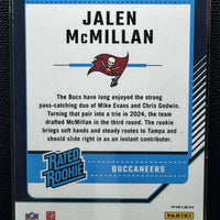 Jalen McMillan 2024 Donruss Optic Purple Shock Rated Rookie Series Mint Card #239