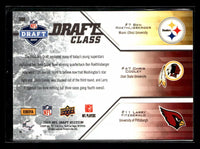 Roethlisberger Fitzgerald Cooley 2009 Upper Deck Draft Edition Draft Class Mint Card  #300
