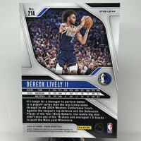 Dereck Lively II 2024 2025 Panini Prizm Series Mint Card #214
