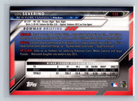 Luis Severino 2016 Bowman Series Mint Rookie Card #135
