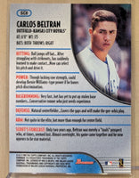 Carlos Beltran 1999 Bowman Scouts Choice Series Mint Card #SC8
