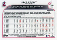 Mike Trout 2022 Topps Chrome Series Mint Card #200
