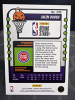 Jalen Duren 2023 2024 Panini Haunted Hoops Series Mint Card #299
