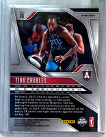 Tina Charles 2024 2025 Panini Prizm WNBA Blue Velocity Prizm Series Mint Card #36
