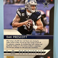 Dak Prescott 2018 Panini Prizm Series Mint Card #145