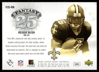 Reggie Bush 2006 Upper Deck Fantasy Top 25 Series Mint Card #F25-RB

