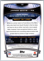 James White 2014 Bowman Series Mint Rookie Card #100
