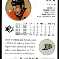 Ryan Getzlaf 2020 2021 SP Series Mint Card  #6
