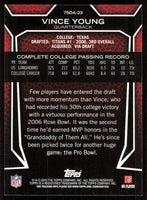 Vince Young 2010 Topps Football Draft 75th Anniversary Series Mint Card #75DA-23
