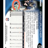 Brian Urlacher 2010 Topps Series Mint Card #177