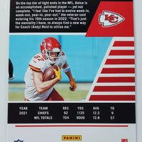 Travis Kelce 2022 Zenith Red Zone Mint Card #81