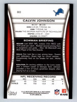 Calvin Johnson 2008 Bowman Series Mint Card #80
