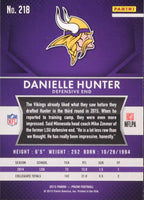 Danielle Hunter 2015 Panini Prizm Series Mint Card #218
