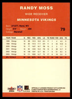 Randy Moss 2004 Fleer Tradition Series Mint Card #79
