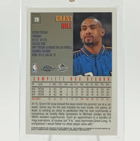 Grant Hill 1997 1998 Topps Chrome Refractor Series Mint Card #29 RARE
