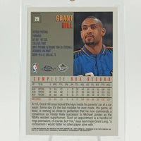 Grant Hill 1997 1998 Topps Chrome Refractor Series Mint Card #29 RARE